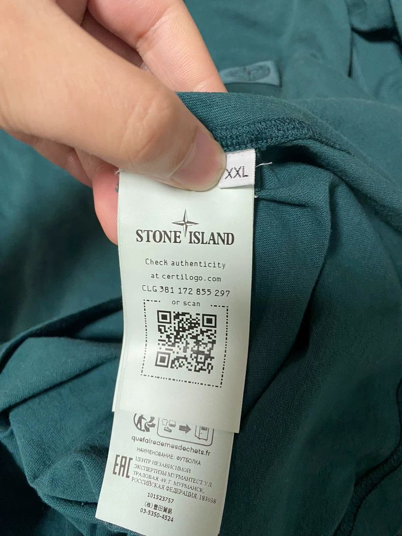 Stone Island Stone Island Green Short Sleeve T-Shirt-yf Size US S / EU 44-46 / 1 - 4 Thumbnail