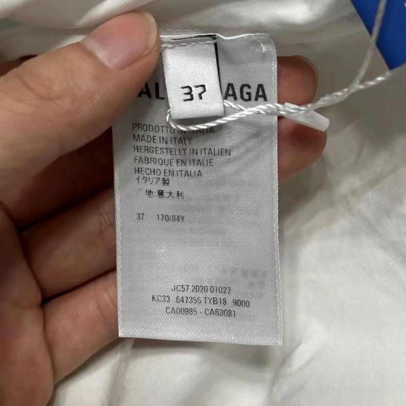 Balenciaga Balenciaga Short Sleeve Button-Up Shirt-yf Size US M / EU 48-50 / 2 - 3 Thumbnail