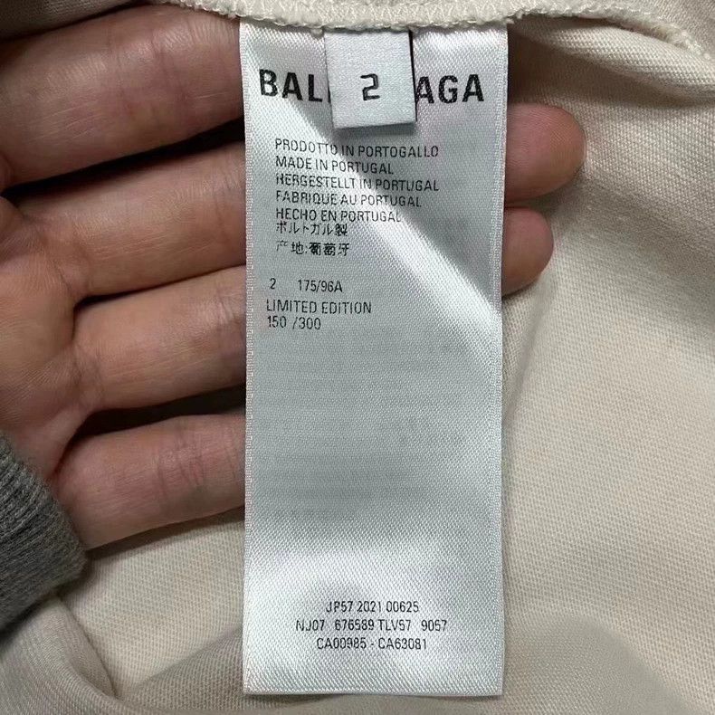 Balenciaga Balenciaga Limited Edition Short Sleeve T-Shirt-yf Size US M / EU 48-50 / 2 - 2 Thumbnail