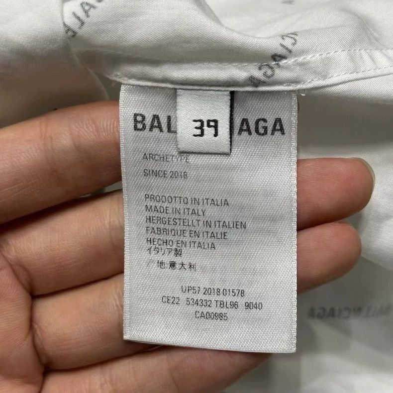 Balenciaga Balenciaga Short Sleeve Shirt in Great Condition-yf Size US M / EU 48-50 / 2 - 3 Thumbnail