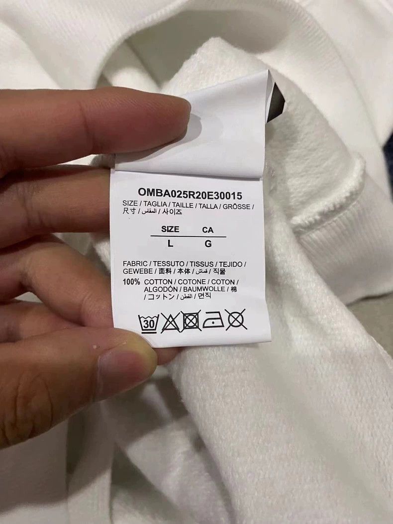 Off-White Off White Spray Paint Effect Hoodie M-L-yf Size US M / EU 48-50 / 2 - 5 Thumbnail