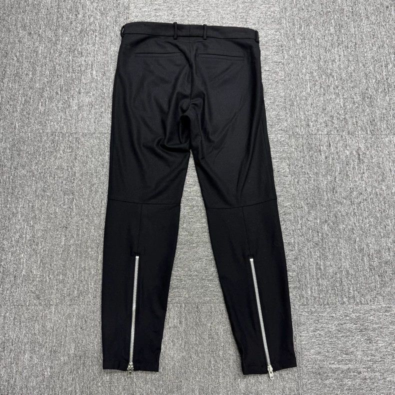 Givenchy Givenchy Black Motorcycle Pants with Tag-yf Size US 44 / EU 60 - 2 Thumbnail
