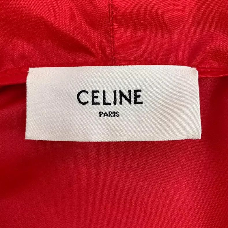 Celine Celine Red Striped Logo Hoodie Jacket Size S / US 4 / IT 40 - 5 Thumbnail