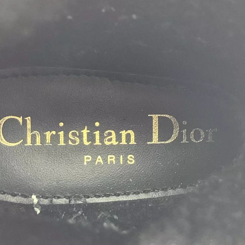 Dior Christian Dior Quilted Black Short Snow Boots Size US 6 / IT 36 - 7 Thumbnail