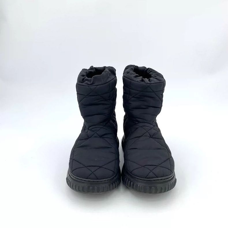 Dior Christian Dior Quilted Black Short Snow Boots Size US 6 / IT 36 - 3 Thumbnail