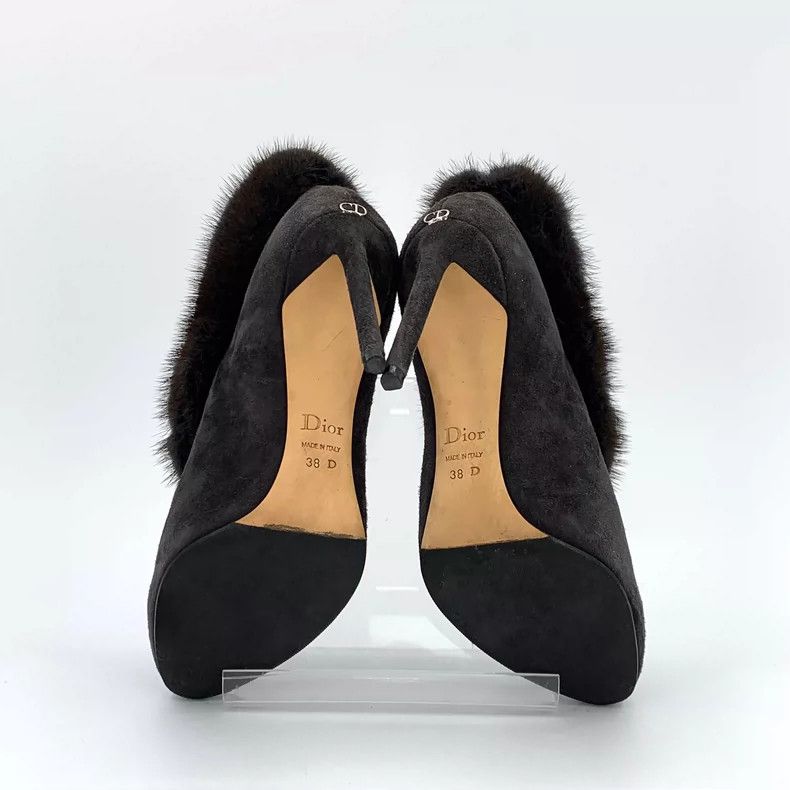 Dior Christian Dior Brown Suede High Heels Size US 7 / IT 37 - 5 Thumbnail