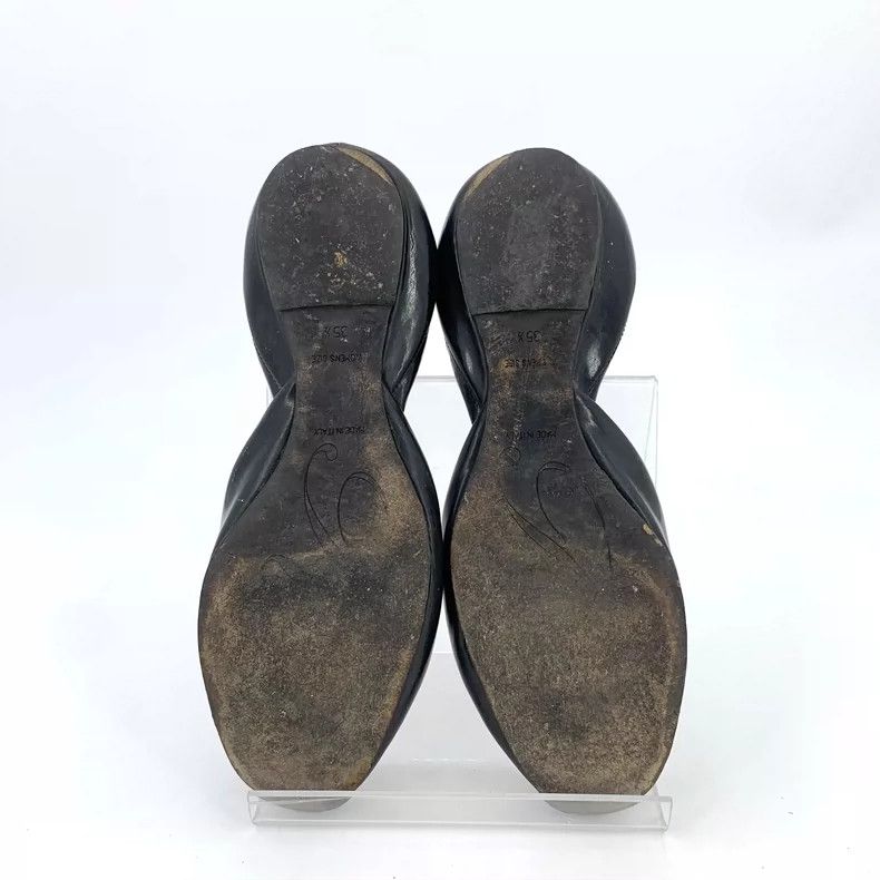 Roger Vivier Roger Vivier Black Flat Shoes with Buckle Size US 4 / IT 34 - 5 Thumbnail