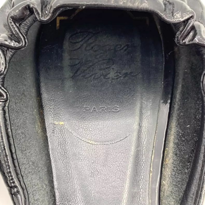 Roger Vivier Roger Vivier Black Flat Shoes with Buckle Size US 4 / IT 34 - 7 Thumbnail