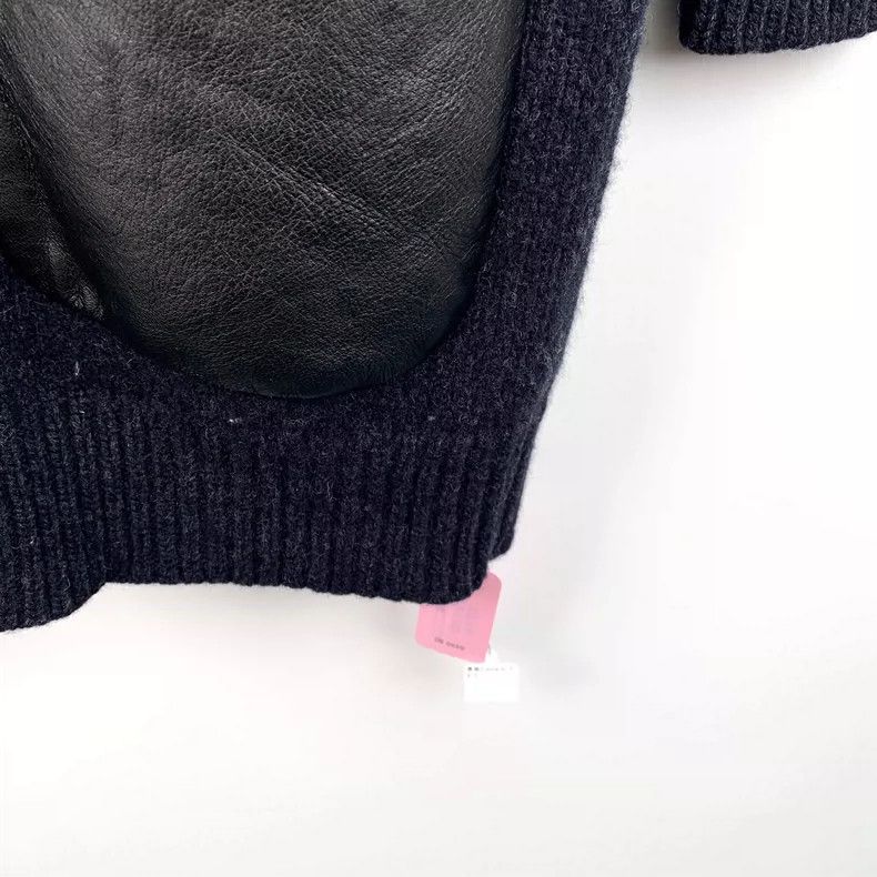 Celine Celine Black Wool V-Neck Cardigan Sweater Size S / US 4 / IT 40 - 4 Thumbnail