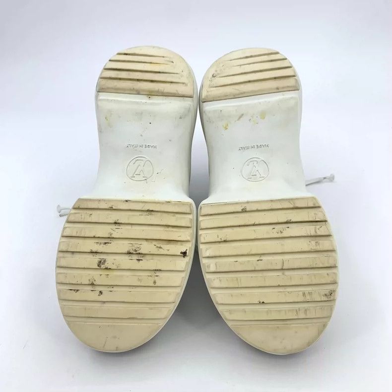 Louis Vuitton Louis Vuitton White Logo Thick Sole Sneakers Size US 10 / EU 43 - 5 Thumbnail