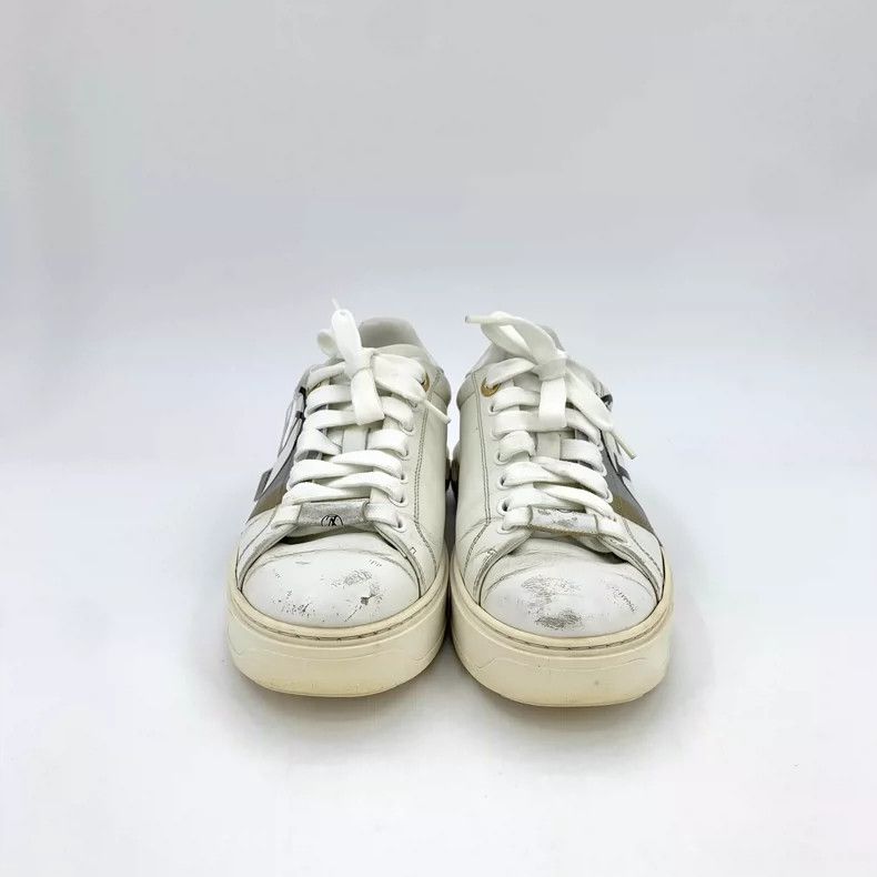 Louis Vuitton Louis Vuitton White Logo Casual Sneakers Size 37 Size US 6 / IT 36 - 3 Thumbnail