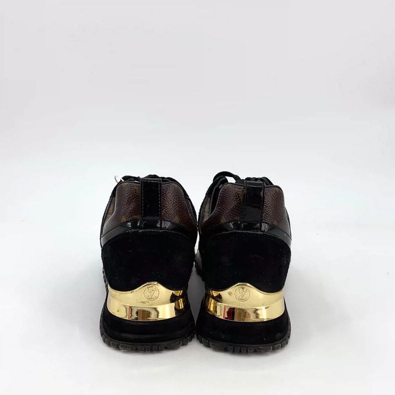 Louis Vuitton Louis Vuitton Run Away Black Sneakers Size US 4 / IT 34 - 4 Thumbnail