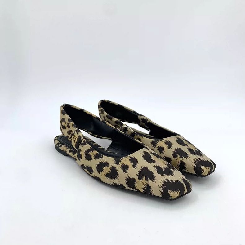 Dior Christian Dior Leopard Print Flat Shoes Size 37 Size US 6 / IT 36 - 2 Thumbnail