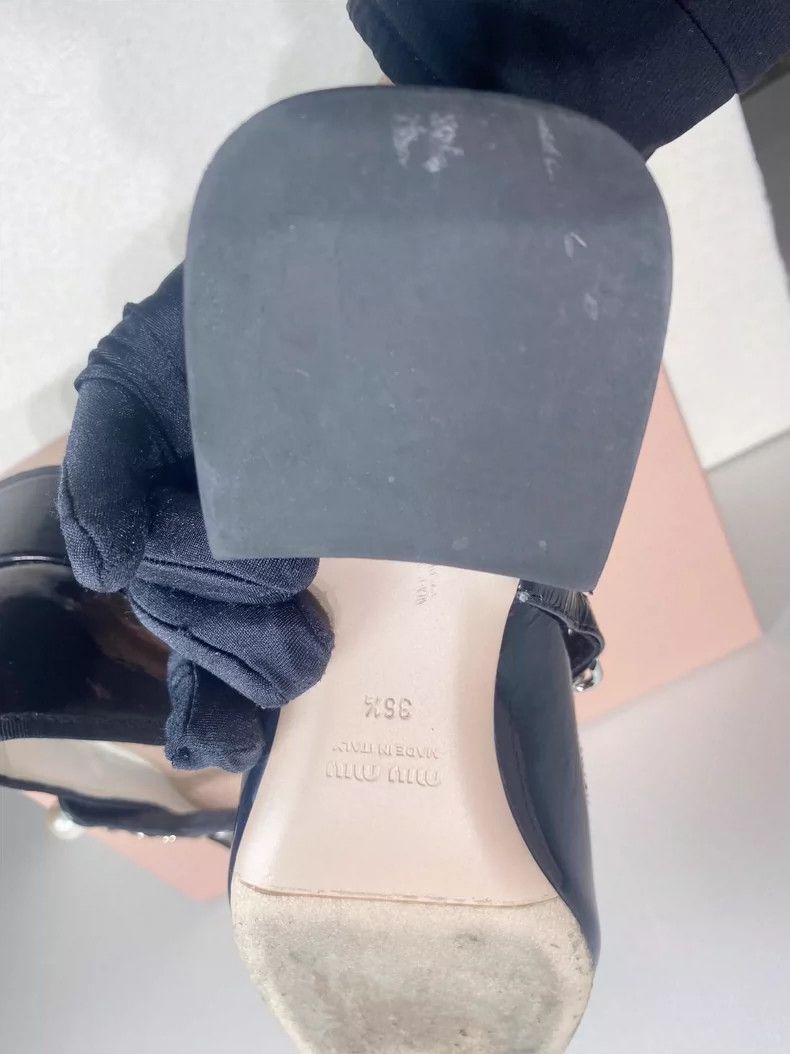 Prada Miu Miu Mary Jane Shoes Size 36.5 Size US 6 / IT 36 - 3 Thumbnail