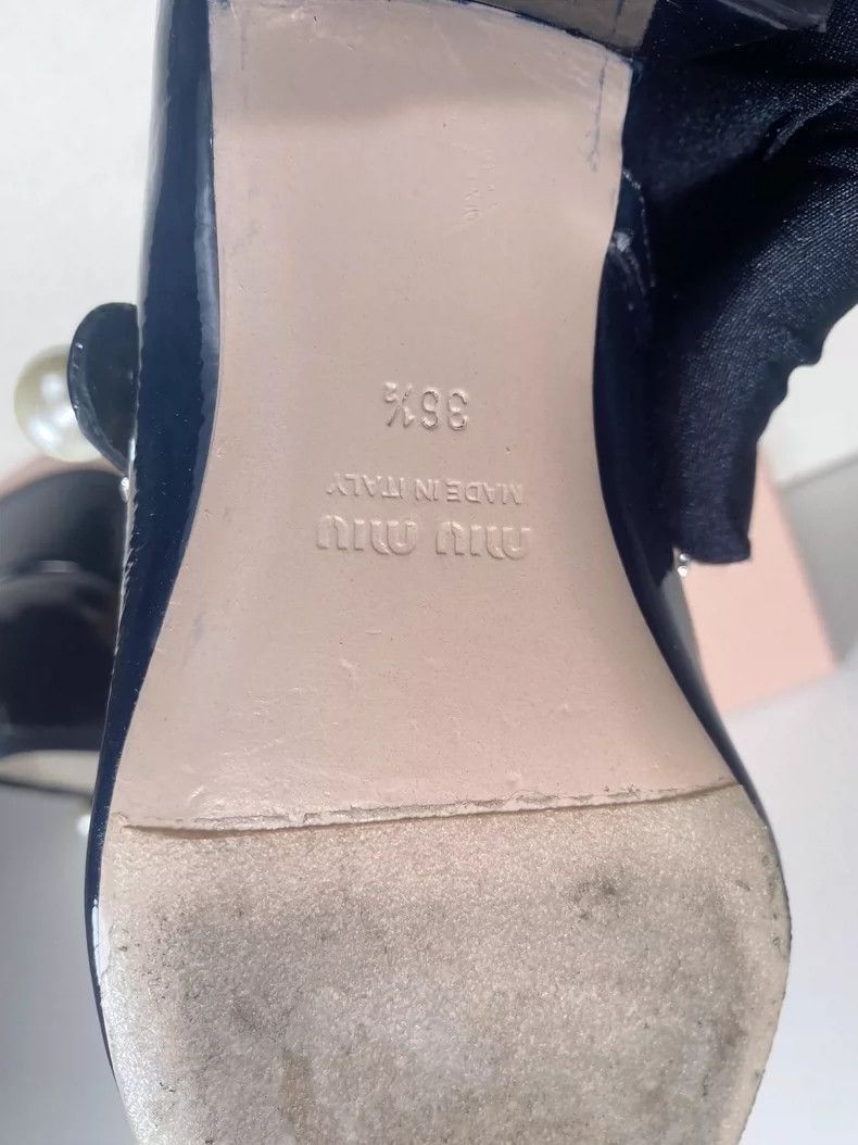 Prada Miu Miu Mary Jane Shoes Size 36.5 Size US 6 / IT 36 - 2 Thumbnail