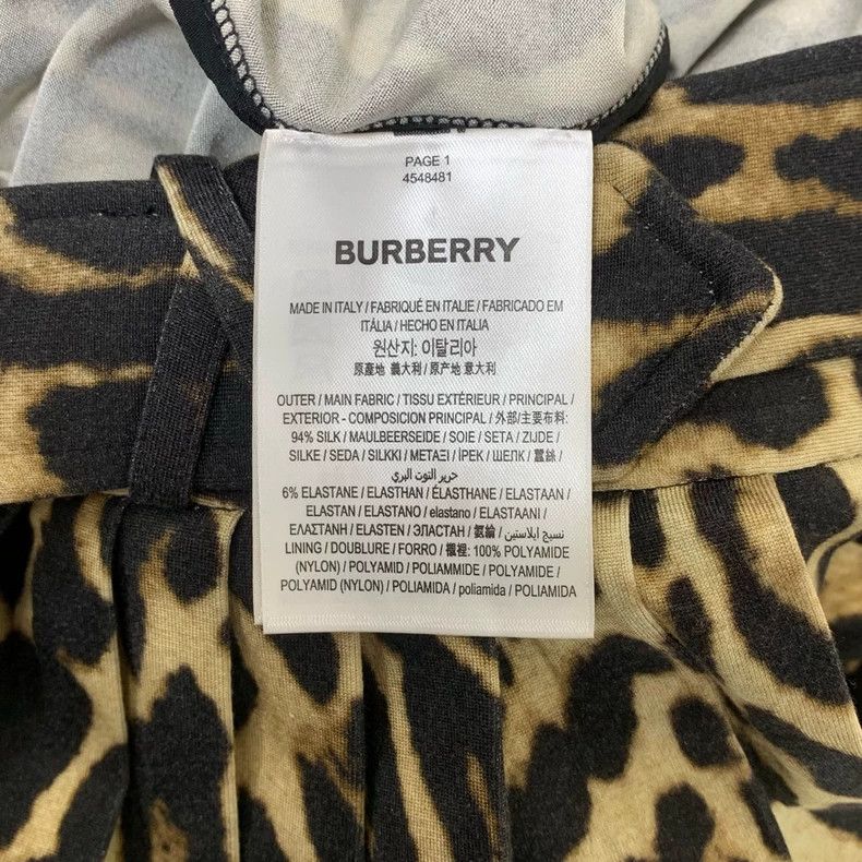 Burberry Burberry Leopard Print Skirt Size 36 Size 36" / US 14 / IT 50 - 3 Thumbnail