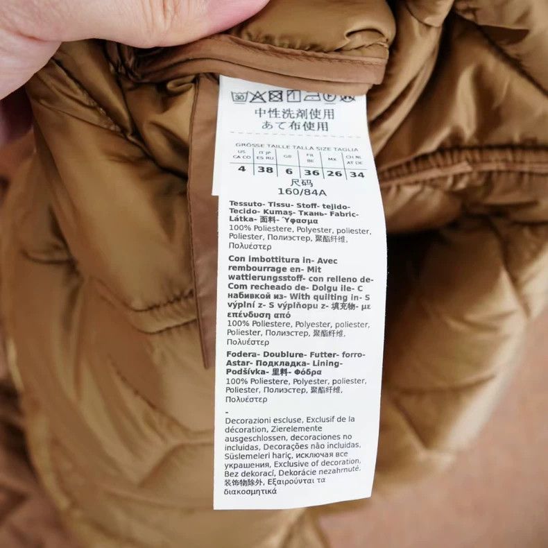 Max Mara MaxMara Weekend Quilted Cotton Coat Size 38 Size XL / US 12-14 / IT 48-50 - 4 Thumbnail