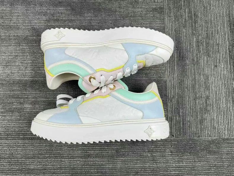 Louis Vuitton Louis Vuitton Macaron Ice Cream Sneakers Size US 7 / IT 37 - 5 Thumbnail