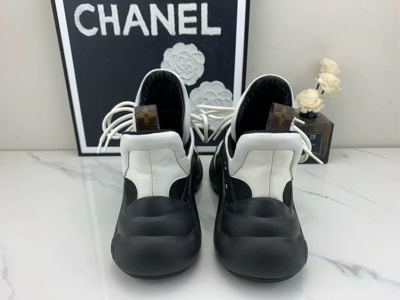 Louis Vuitton Louis Vuitton Archlight Sneakers in Black and White Size US 7 / IT 37 - 3 Thumbnail