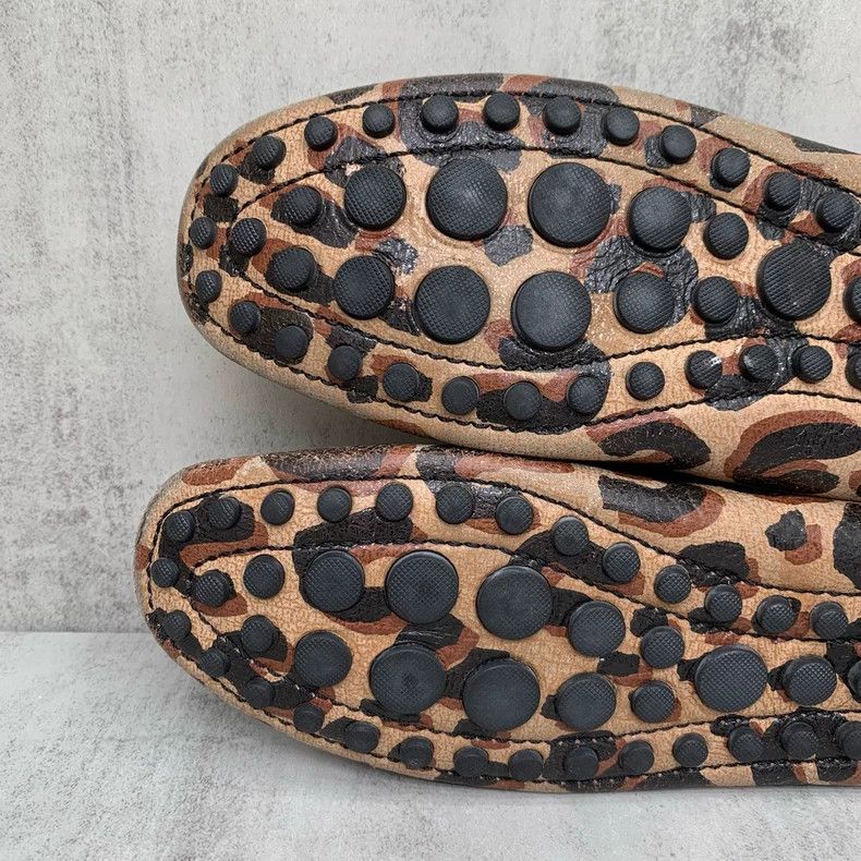 Louis Vuitton Leopard Print Loafers Shoes Size 37.5 Size US 7 / IT 37 - 9 Thumbnail