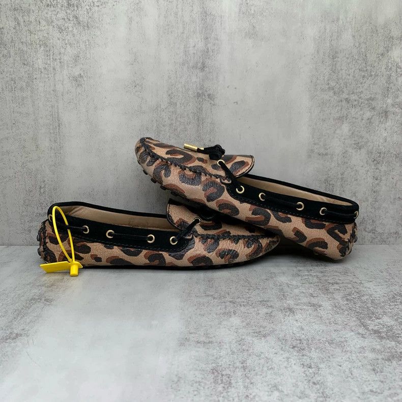 Louis Vuitton Leopard Print Loafers Shoes Size 37.5 Size US 7 / IT 37 - 3 Thumbnail