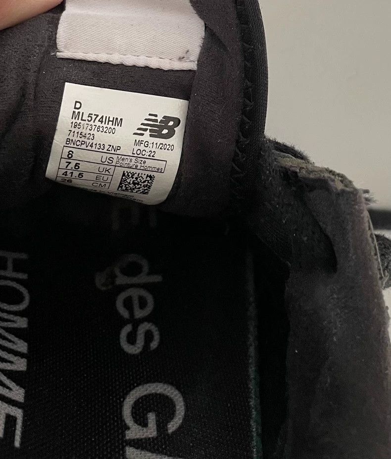Comme des Garcons New Balance CDG Collaboration Sports Shoes Size US 12 / IT 42 - 5 Thumbnail