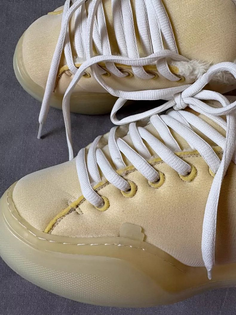 Balenciaga Yellow ERL Bread Sneakers for Women Size US 7 / IT 37 - 4 Thumbnail