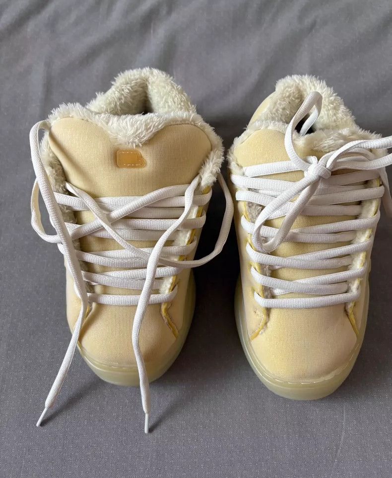 Balenciaga Yellow ERL Bread Sneakers for Women Size US 7 / IT 37 - 2 Thumbnail