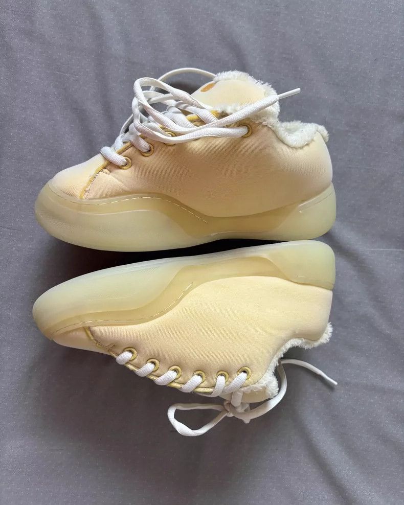 Balenciaga Yellow ERL Bread Sneakers for Women Size US 7 / IT 37 - 8 Thumbnail