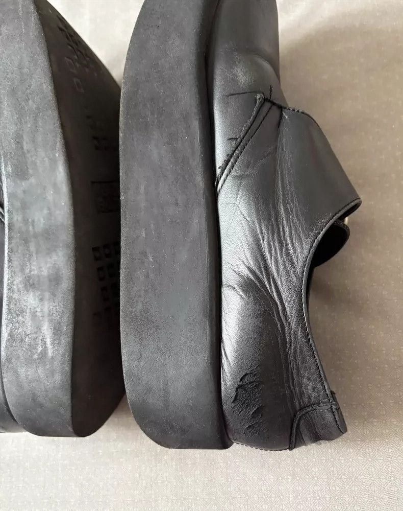Yohji Yamamoto Thick Sole Loafers with Buckle Strap Size US 6 / IT 36 - 4 Thumbnail