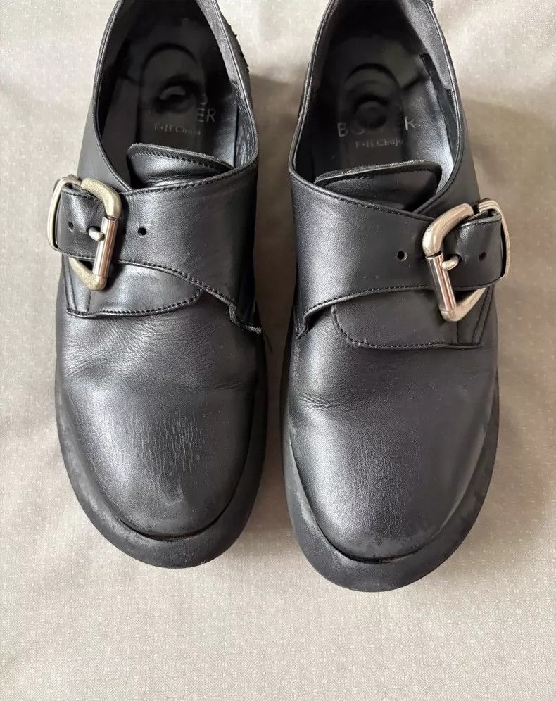 Yohji Yamamoto Thick Sole Loafers with Buckle Strap Size US 6 / IT 36 - 6 Thumbnail