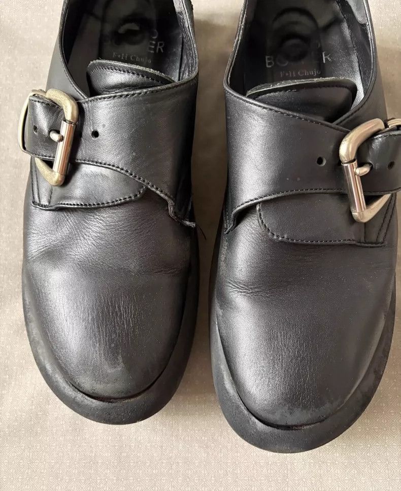 Yohji Yamamoto Thick Sole Loafers with Buckle Strap Size US 6 / IT 36 - 5 Thumbnail