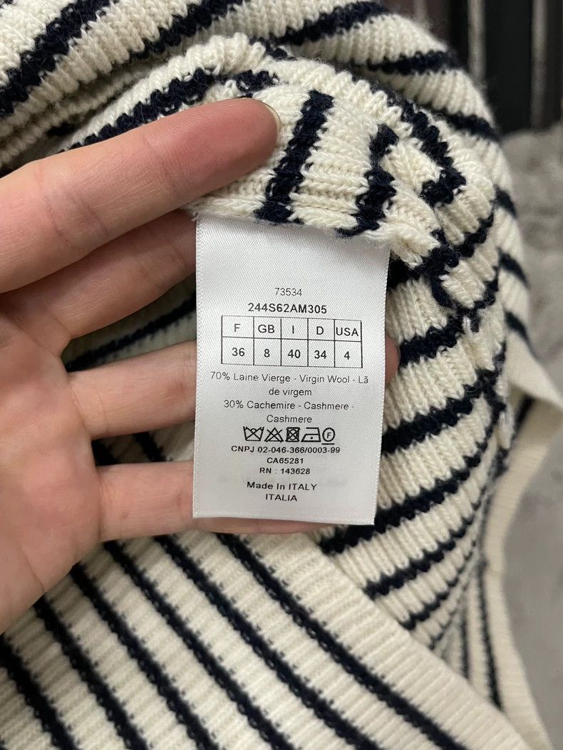 Dior Dior Striped Star Sweater Size 36 Size S / US 4 / IT 40 - 7 Thumbnail