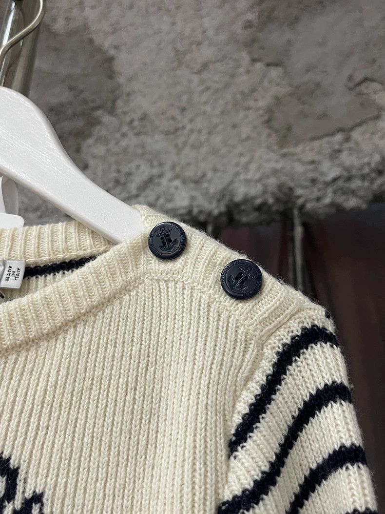 Dior Dior Striped Star Sweater Size 36 Size S / US 4 / IT 40 - 5 Thumbnail