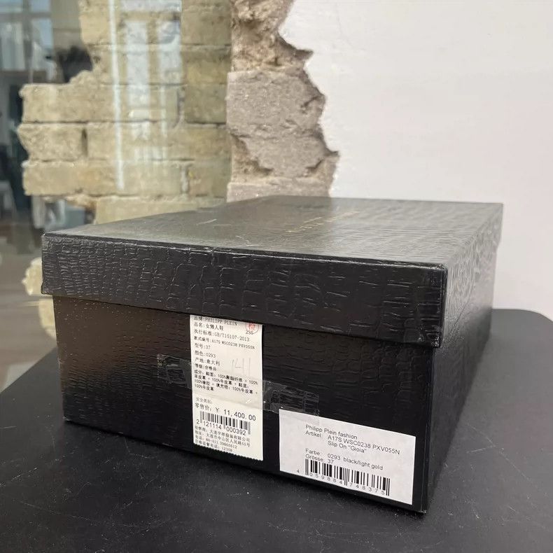 Rick Owens Black and White Slip-On Sneakers with Fur Size US 6 / IT 36 - 9 Thumbnail
