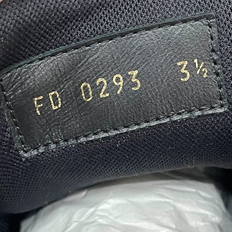 Louis Vuitton Louis Vuitton LV Trainer Black Denim Sneakers Size US 4 / IT 34 - 8 Thumbnail