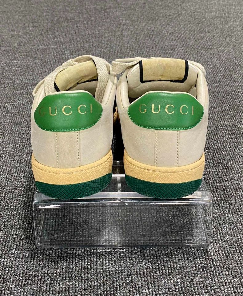 Gucci GUCCI Diamante Decorated Sneakers for Women Size US 7 / IT 37 - 5 Thumbnail