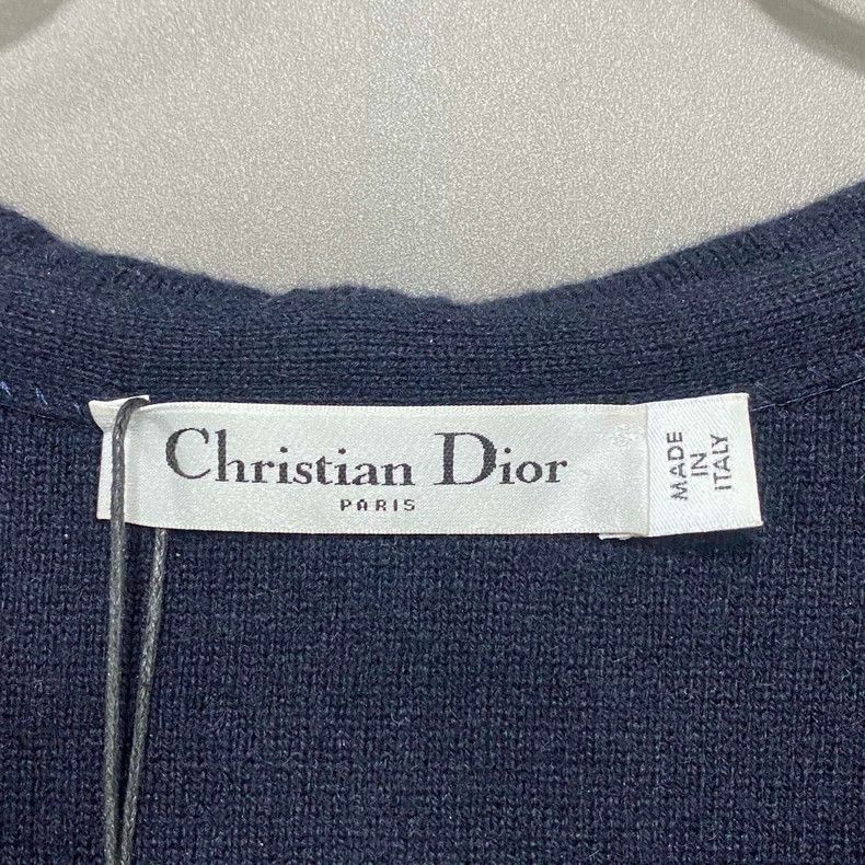 Dior Zip-Up Cashmere Hoodie with Logo Size S / US 4 / IT 40 - 4 Thumbnail