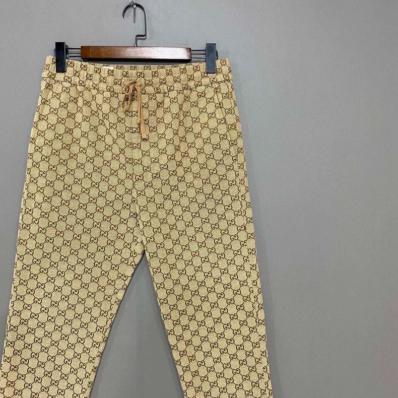 Gucci Gucci Monogram Print Casual Pants Size 42" / US 20 - 2 Thumbnail