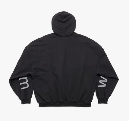 Balenciaga large fit hoodie balenciaga com molleton bouclet washed Size US XS / EU 42 / 0 - 2 Thumbnail