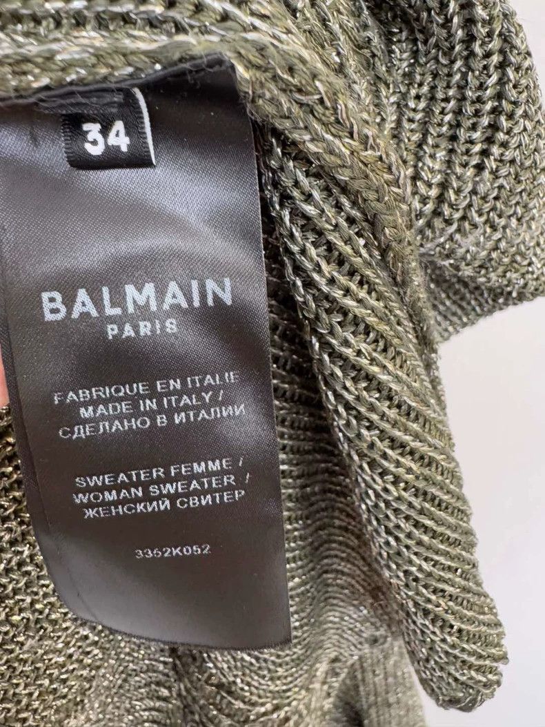 Balmain Balmain Knitted Sweater Size 34 Almost New Size XS / US 0-2 / IT 36-38 - 6 Thumbnail