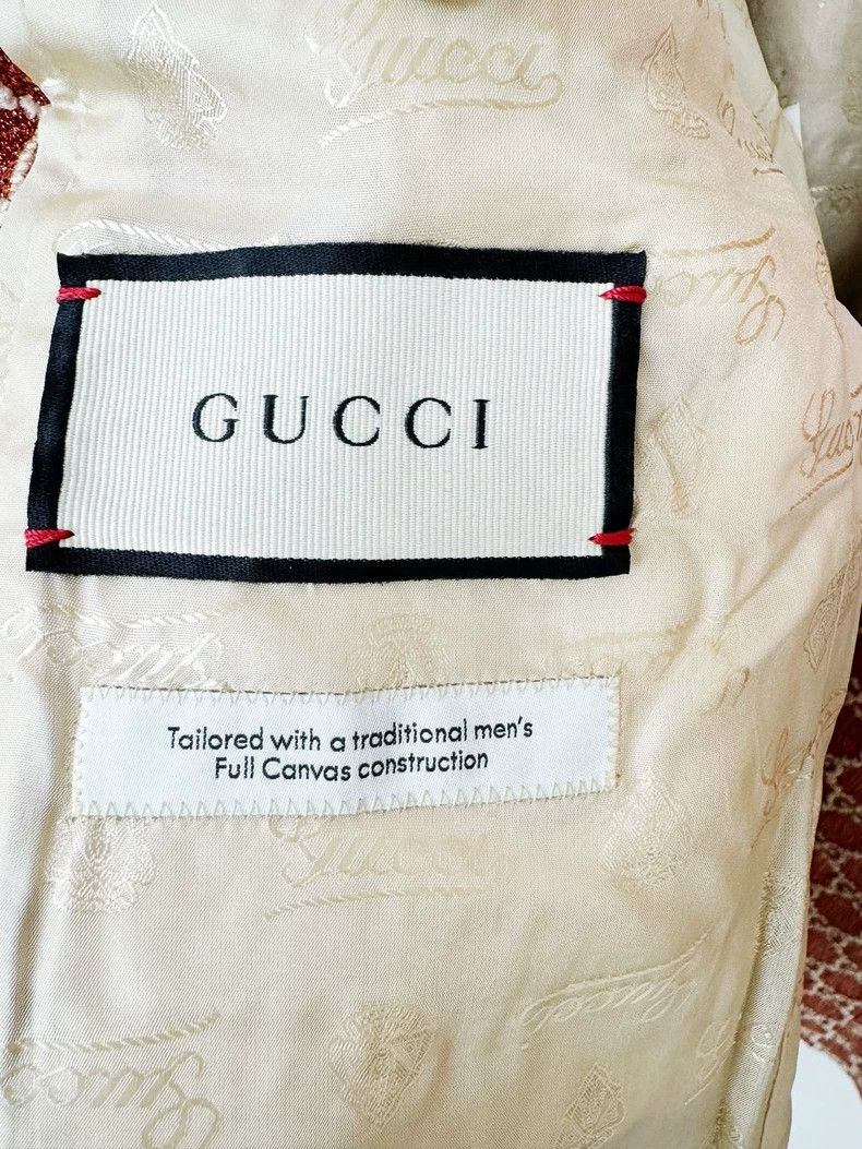 Gucci Gucci Logo Blazer Perfect Condition Size 42 Size L / US 10 / IT 46 - 3 Thumbnail