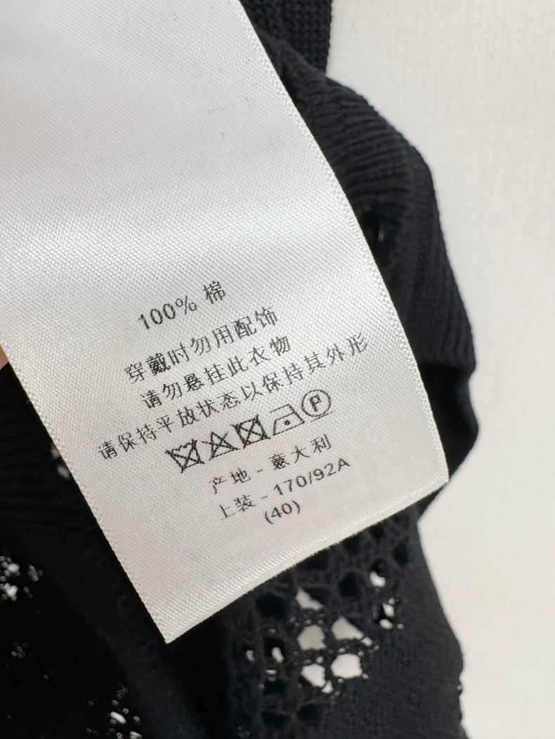 Dior Dior Hollow Knit Cardigan Size 40 Size M / US 6-8 / IT 42-44 - 4 Thumbnail