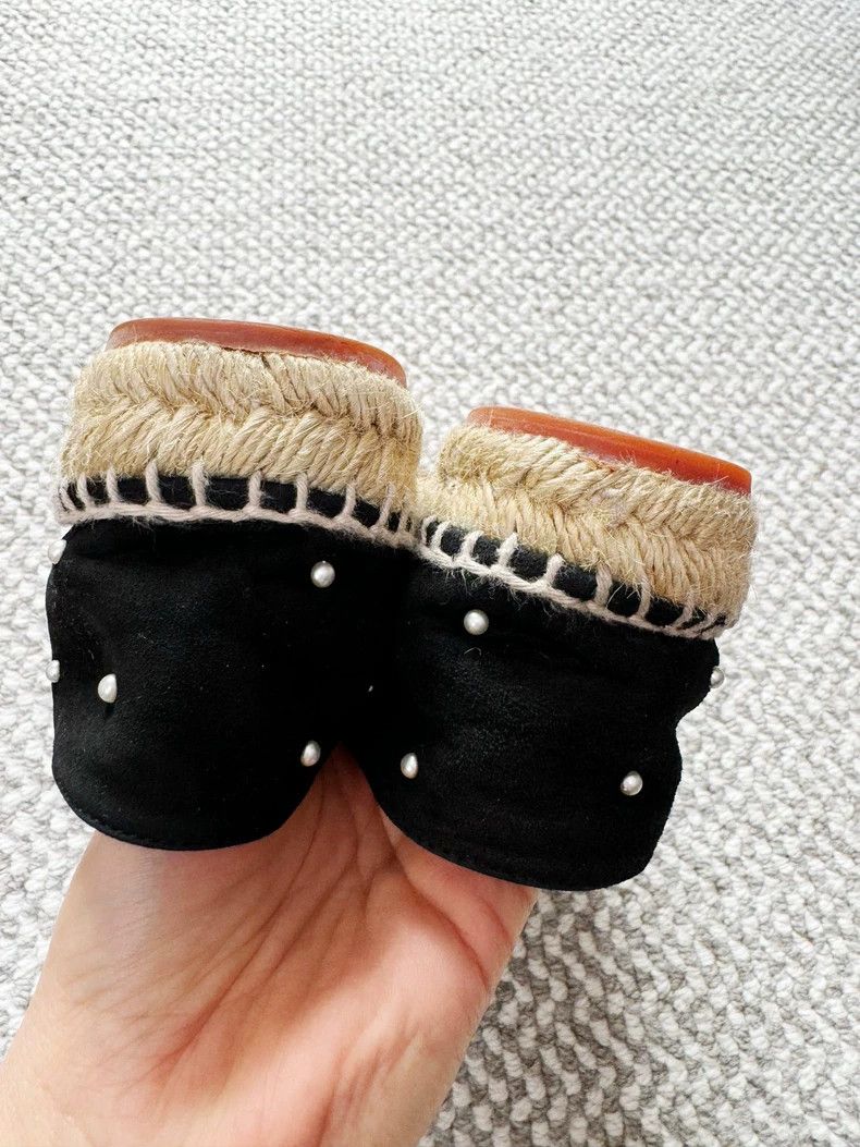 Chanel Chanel Pearl Fisherman Shoes for Sale Size US 8 / IT 38 - 5 Thumbnail