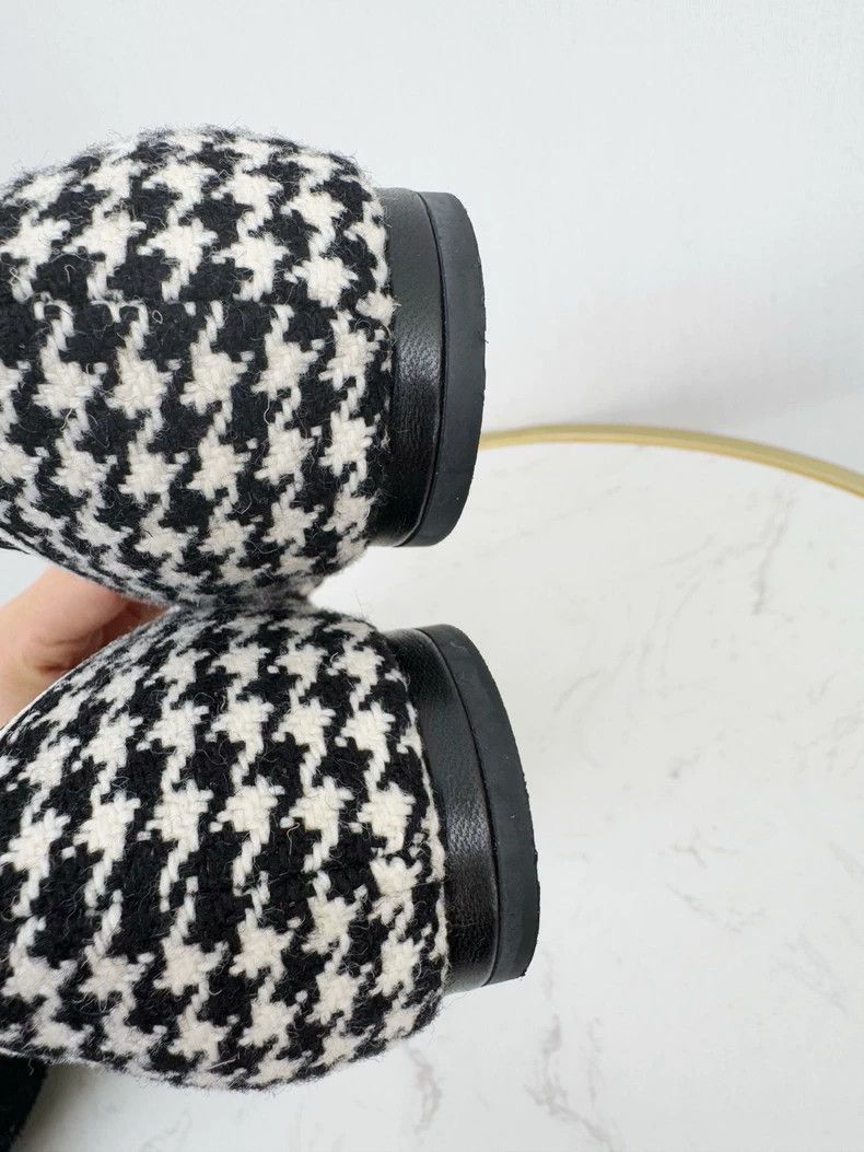 Dior Dior Houndstooth Flats Size 37 Size US 6 / IT 36 - 5 Thumbnail