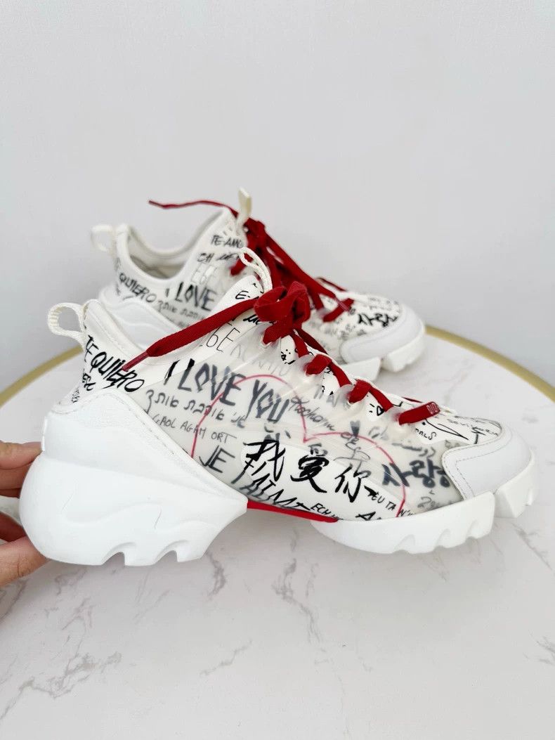 Dior Dior Dad Sneakers with Red Laces Size US 7 / IT 37 - 3 Thumbnail