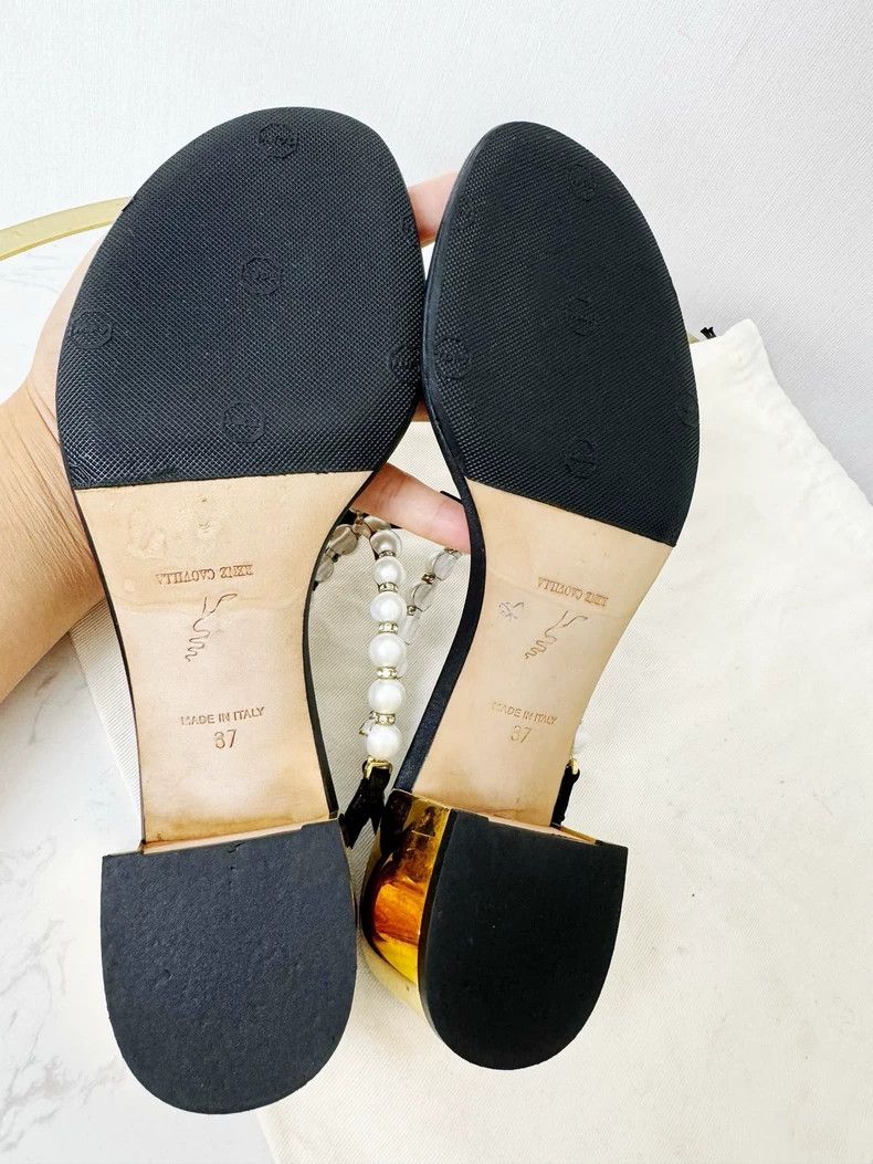 Jimmy Choo Rene Caovilla Pearl Sandals Size 37 Size US 7 / IT 37 - 6 Thumbnail