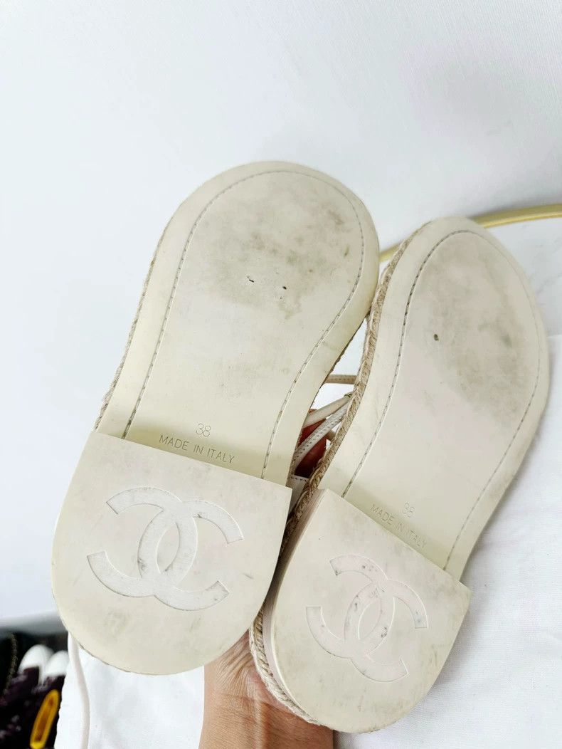 Chanel Chanel Sandals Size 38 Genuine Two-Worn Size US 7 / IT 37 - 6 Thumbnail