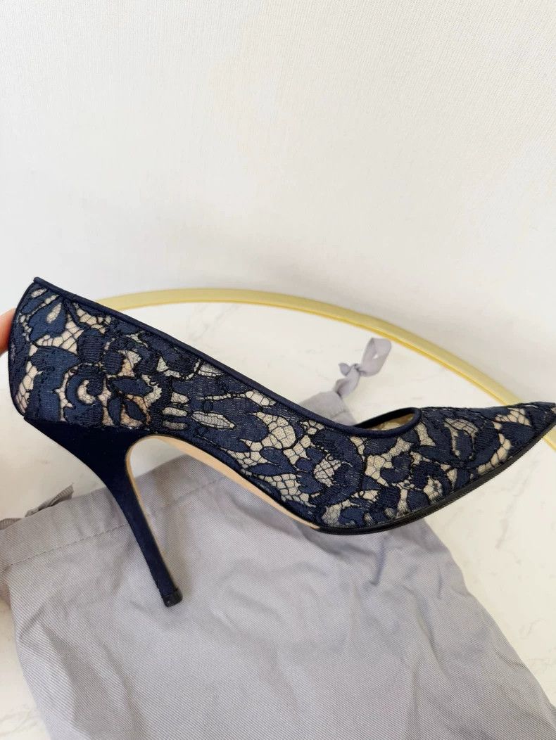 Dior Dior Lace High Heels Size 37 Size US 7 / IT 37 - 4 Thumbnail