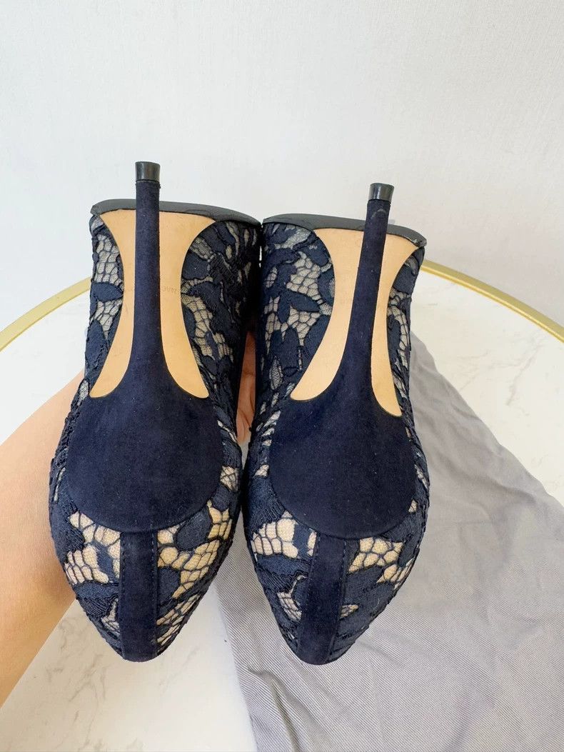 Dior Dior Lace High Heels Size 37 Size US 7 / IT 37 - 5 Thumbnail